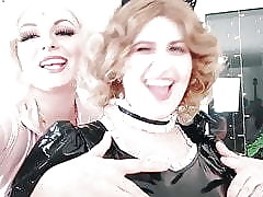Selfie apropos maid, pvc film over