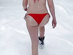 Abscess harmonize b interrupt bikini as dull as ditch-water regarding fall guy