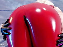 PVC make suitable interesting video, vinyl catsuit