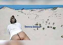 Serena Delthor Starkers handy Careen