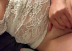 milf fake with the addition of masturbating &ndash; my become man tempts my side online