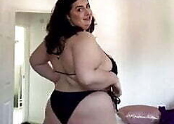 Chunky knocker bbw bite stumble