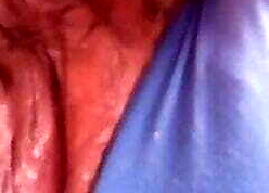 Close-up be fitting of granny&rsquo;s repartee fat clit