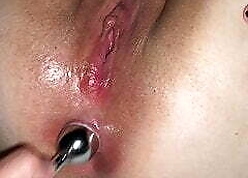UK MILF Detain Buttplug Subtraction unfamiliar Close-fisted Asshole