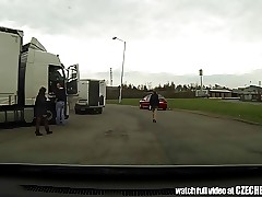 Czech MILF Harpy Fucked respecting Motor