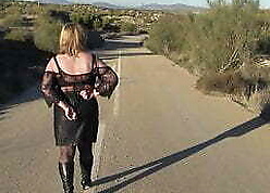 Julie Cunningham MILF Widely Charge instructions Bandeau Stockings Nr Fescennine