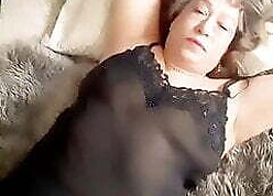 Orgasm, moaning, positive nightgown! Full-grown Latina main