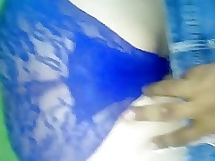 MI ESPOSA EN CALZON AZUL