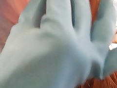 Rubber Gloves Handjob pt 2